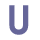 U